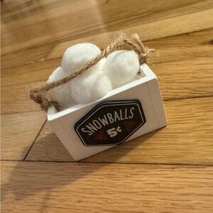 Snowballs Christmas Tree Ornament